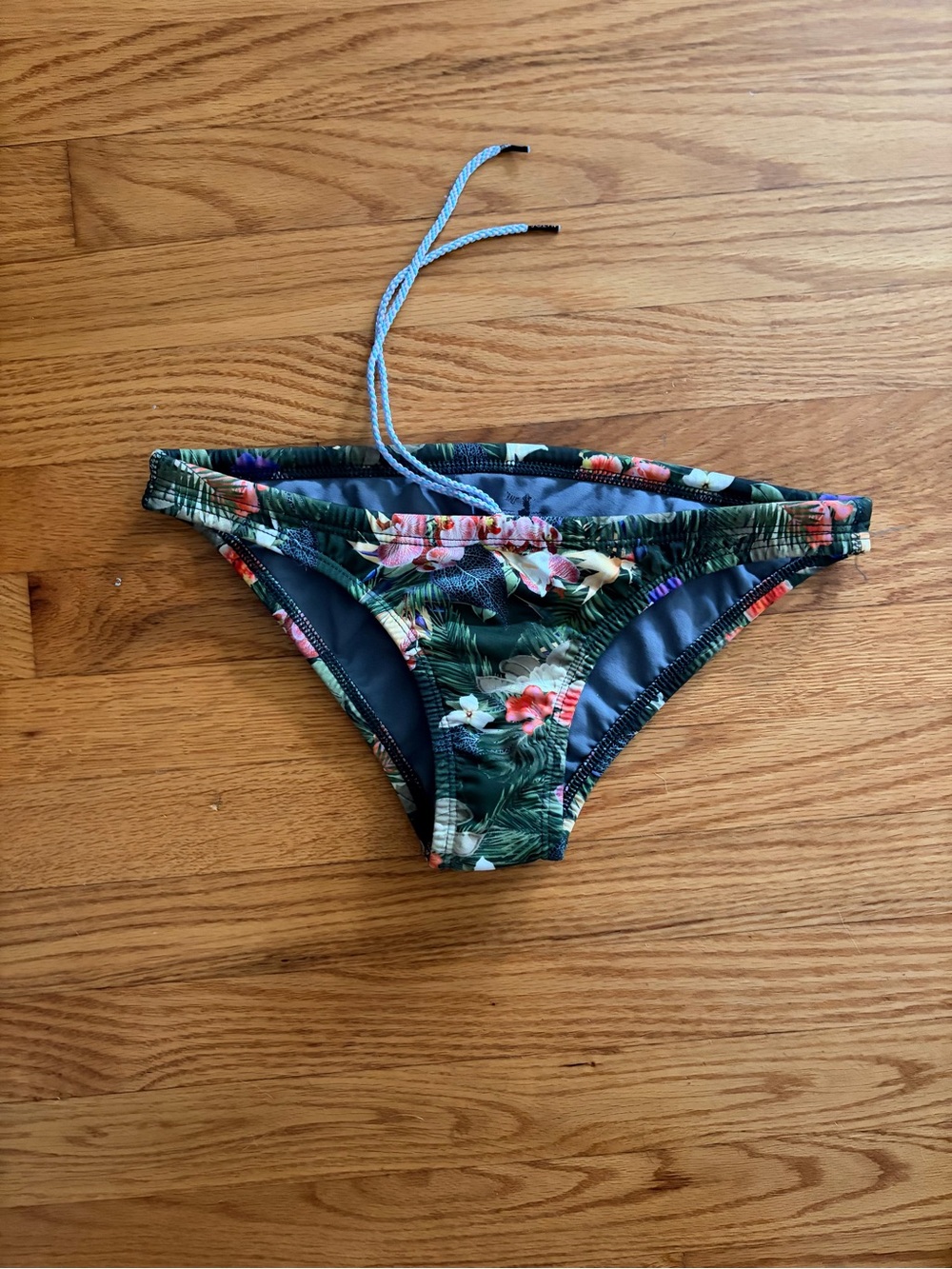 Jolyn Bali Floral Green Bikini Bottoms